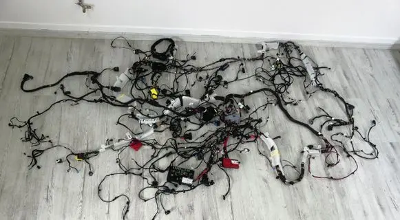 BMW 4 G22 G23 G24 G26 Front door wiring loom/harness boot 6994419 8795478