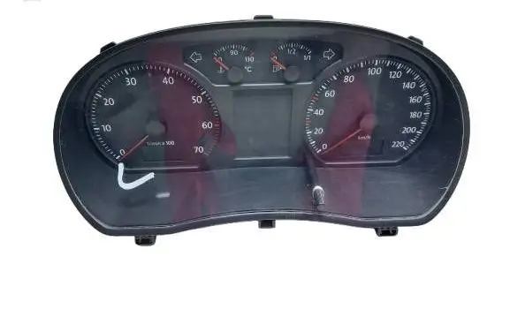 Volkswagen Polo IV 9N3 Speedometer (instrument cluster) 6Q0920823TKAS 6Q0920823T