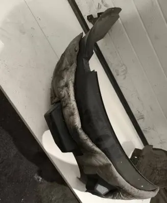 Opel Antara Front wheel arch liner splash guards 96660301