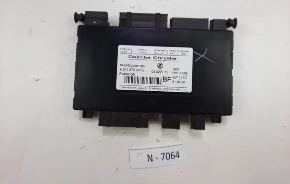 Mercedes-Benz R W251 Seat control module A1645403072