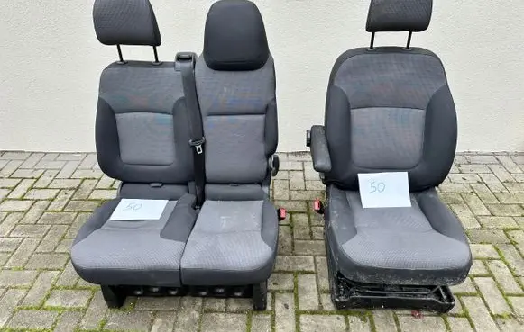 Renault Trafic III (X82) Seat and door cards trim set 876207632R