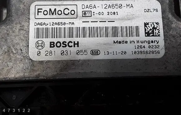 Ford Fiesta Engine control unit/module
