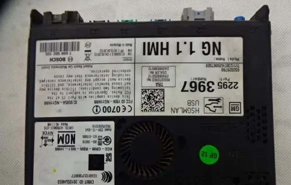 Cadillac ATS Other control units/modules 22953967