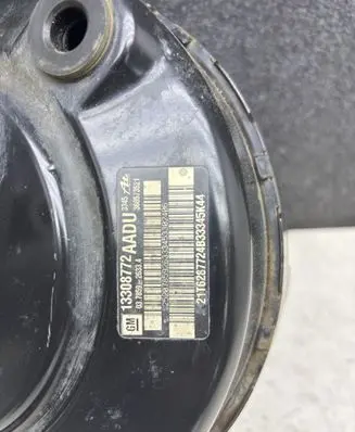 Opel Zafira C Brake booster 13308772