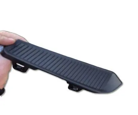 Opel Grandland X Front bumper splitter molding 98401318XT