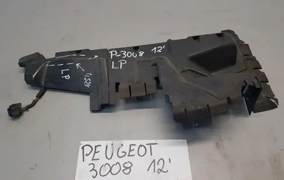 Peugeot 3008 I Air micro filter air duct channel part 