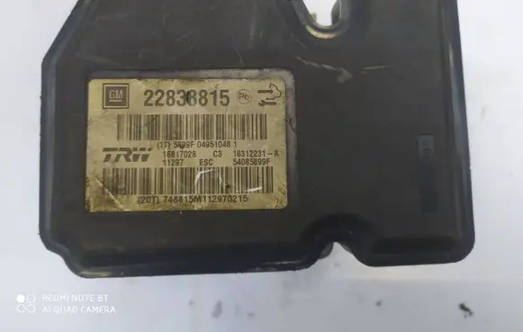 Opel Insignia A ABS Pump 22838815