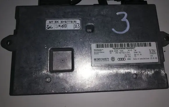 Audi A6 S6 C6 4F Other control units/modules 4F0910732H 4E0035729