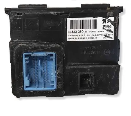 Citroen Berlingo Other control units/modules 9832228080 E172640 E1065901