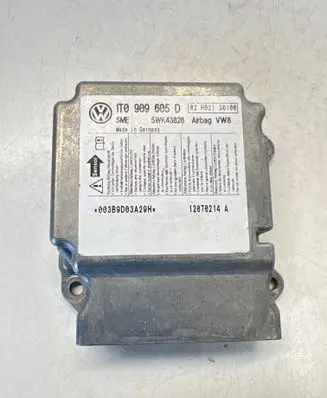 Volkswagen Touran I Airbag control unit/module 1T0909605D 12070214A 003B9D03A29H