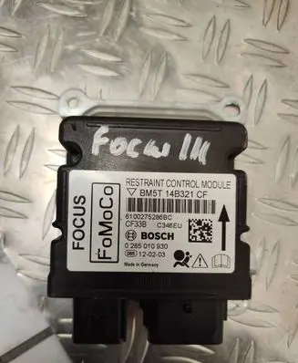 Ford Focus Airbag control unit/module BM5T14B321CF 6100275286BC 0285010930