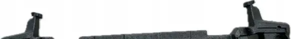 Audi A6 S6 C7 4G Front bumper foam support bar 4G0807550S
