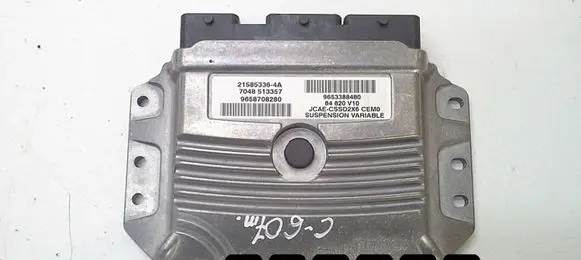Citroen C6 Engine control unit/module 9653388480 9658708280