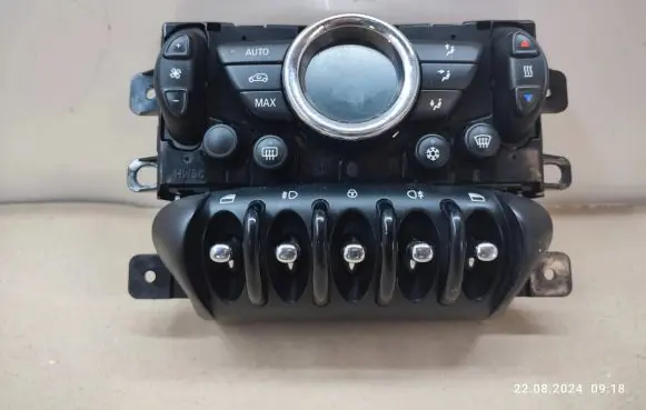 Mini One - Cooper Coupe R56 Climate control unit 3456787