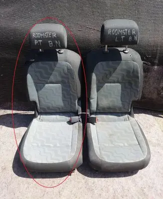 Skoda Roomster (5J) Rear seat 