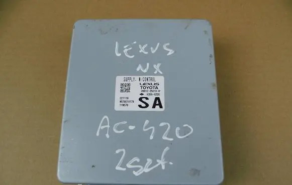 Lexus RX V GPS navigation control unit/module 2891225010B