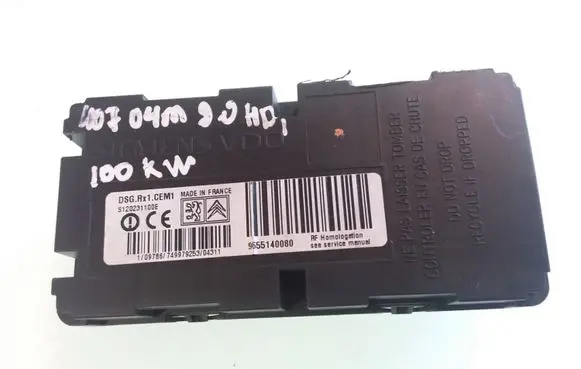 Peugeot 407 Other control units/modules 9655140080