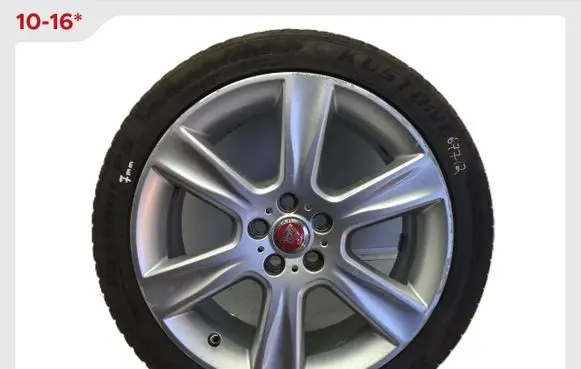Jaguar XE R18 alloy rim GX731007DA