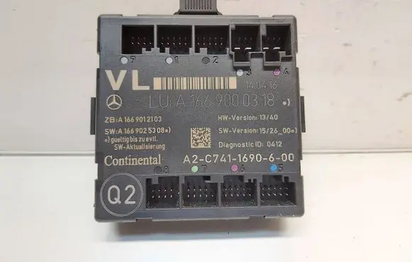 Mercedes-Benz B W246 W242 Other control units/modules A1669000318