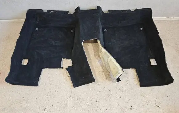 Mercedes-Benz S W222 Rear floor carpet liner A2226800741