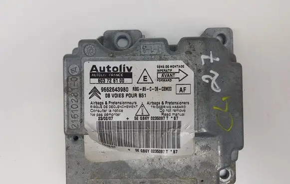 Citroen C4 I Airbag control unit/module 603726100 9662643980