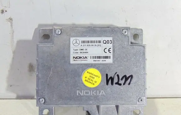 Mercedes-Benz E W211 Phone control unit/module A2118209926