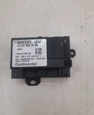 Mercedes-Benz E W212 Fuel injection pump control unit/module A2129003408 5WK11555FBF 110297510019E