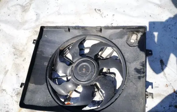 Hyundai Sonata Radiator cooling fan shroud