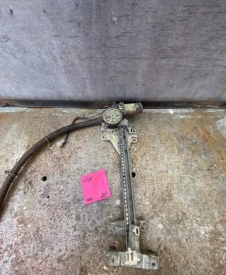Mazda 323 F Rear door window regulator with motor 