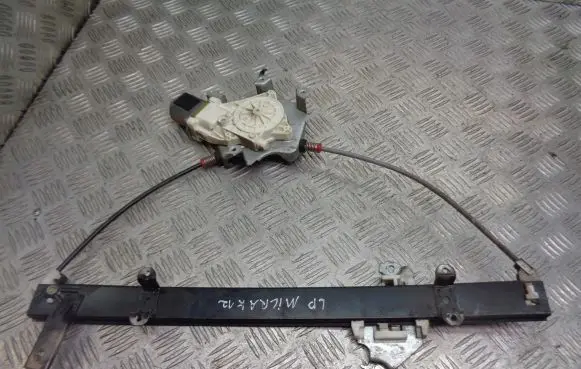 Nissan Micra Front door window regulator with motor 0130822202