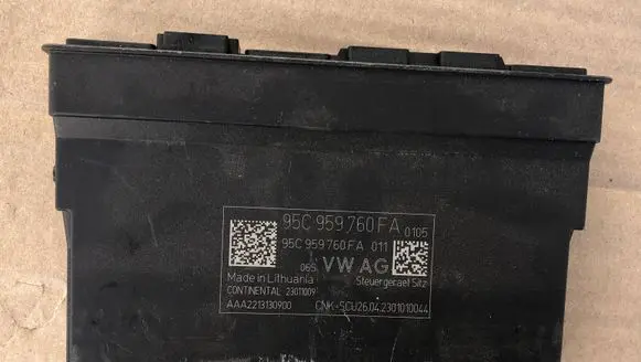 Porsche Macan (95C) Seat control module 95C959760FA