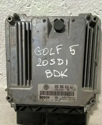 Volkswagen Golf V Engine control unit/module 03G906016GJ 1039S07510 0281012221
