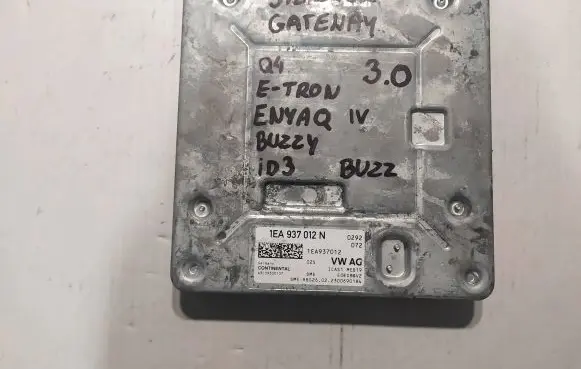 Audi Q4 Sportback e-tron Gateway control module 1EA937012N A3C09300107 1EA937012