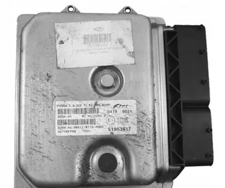 Fiat Panda II Engine control unit/module 51953617 8GSWH4