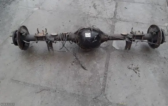 Rear axle beam