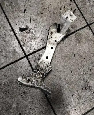 Audi A3 S3 8V Fender mounting bracket 8V0821136