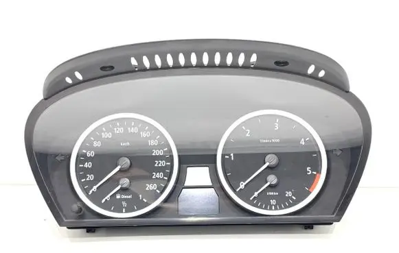 BMW 5 E60 E61 Speedometer (instrument cluster) 6974576