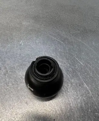 Gear lever shifter trim leather/knob