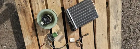 Renault Trafic II (X83) Interior heater climate box assembly A72901000 173721500 0A72901000