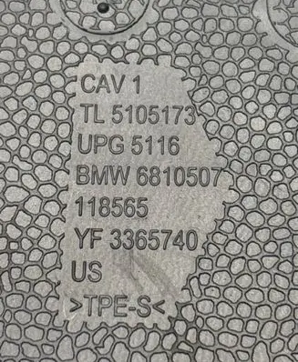 BMW X7 G07 Other center console (tunnel) element 5105173 118565 3365740