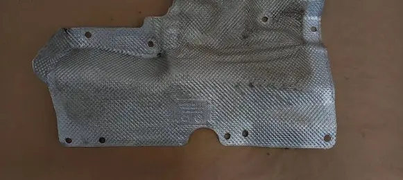 Porsche Cayenne (9Y0 9Y3) Heat shield in engine bay 4W0823691F