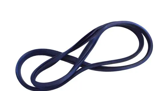 Rubber seal rear door
