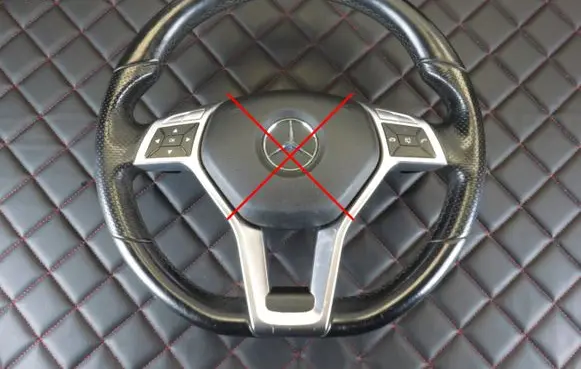 Mercedes-Benz E C207 W207 Steering wheel A1724602703