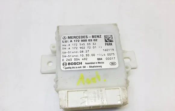 Mercedes-Benz SLK R172 Parking PDC control unit/module A1729000302