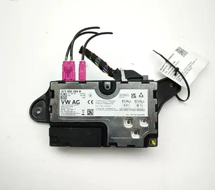 Skoda Superb B9 Bluetooth control unit module 571035284B 571035284