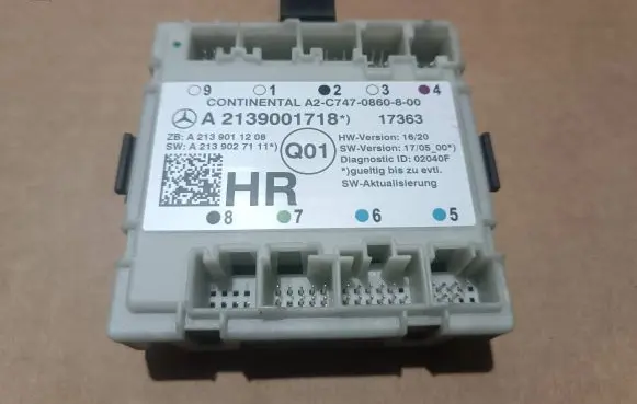 Mercedes-Benz E W213 Door control unit/module A2139001718 A2139011208 A2139027111