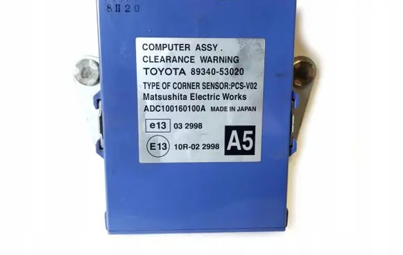 Lexus IS 220D-250-350 Parking PDC control unit/module 8934053020