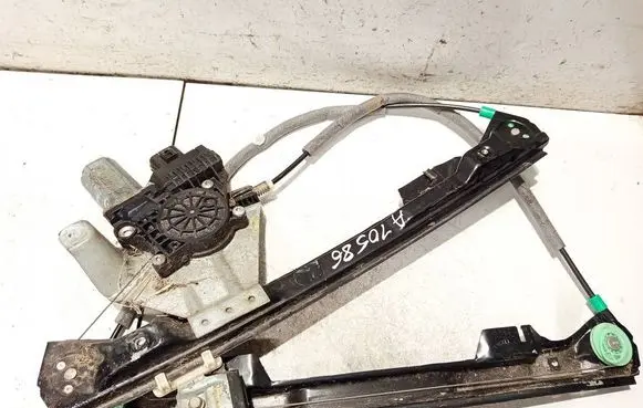Jaguar X-Type Sliding door window regulator with motor