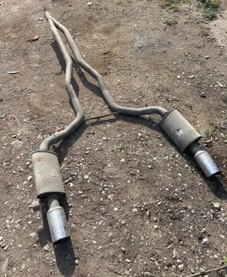 Audi A6 Allroad C6 Exhaust gas pipe 