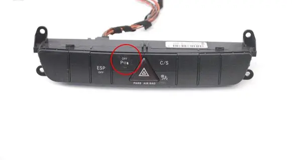 Mercedes-Benz R W251 Hazard light switch A2518701810